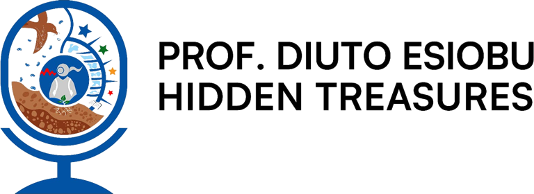 Prof. Diuto Esiobu Hidden Treasures logo.